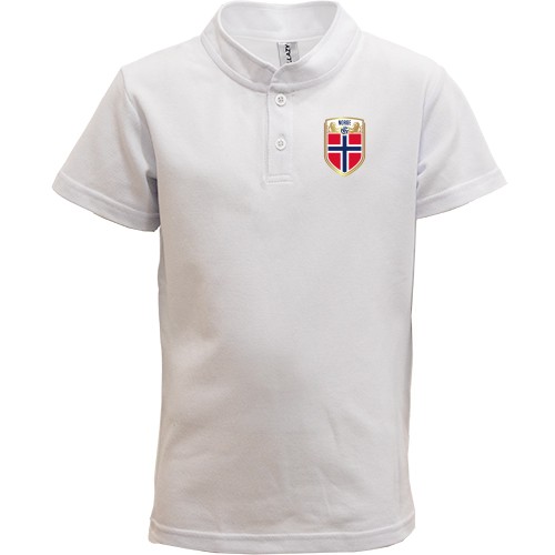 Детская футболка поло Сборная Норвегии