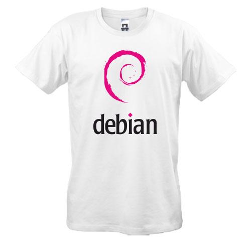 Футболка Debian