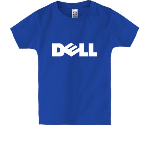 Дитяча футболка з логотипом Dell