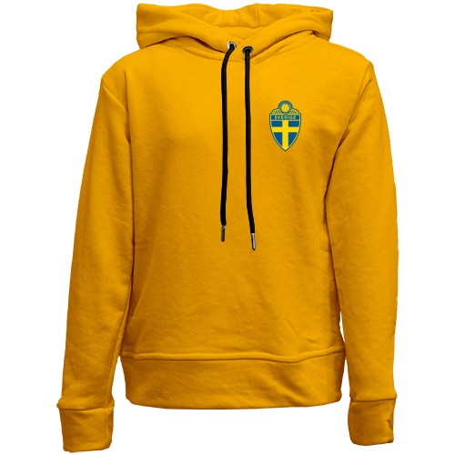 Детский худи без флиса Сборная Швеции по футболу