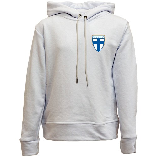 Дитячій худі без флісу Збірна Фінляндії по футболу