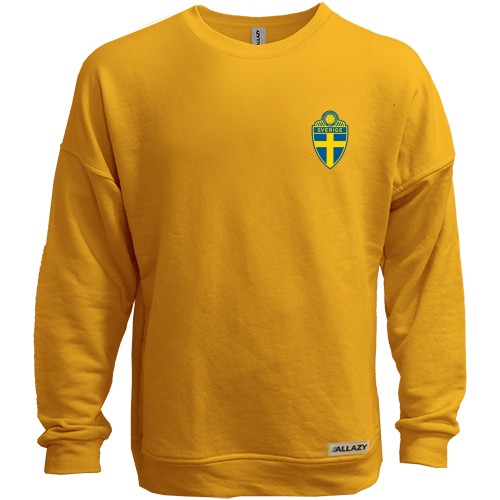 Світшот без начісу Збірна Швеції по футболу