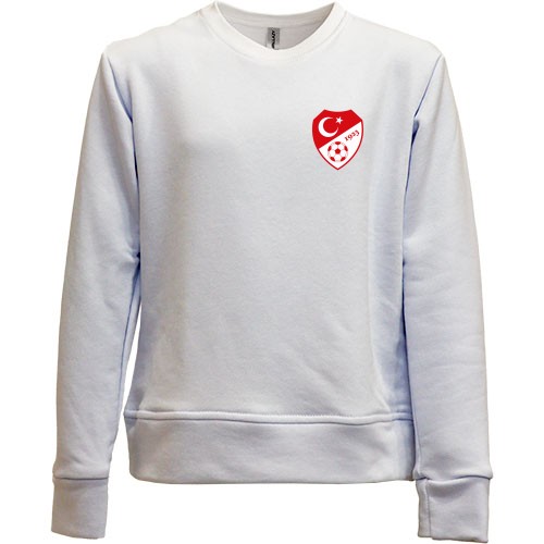 Дитячий світшот без начісу Збірна Туреччини по футболу