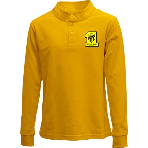 Детский лонгслив поло ФК Аль-Иттихад