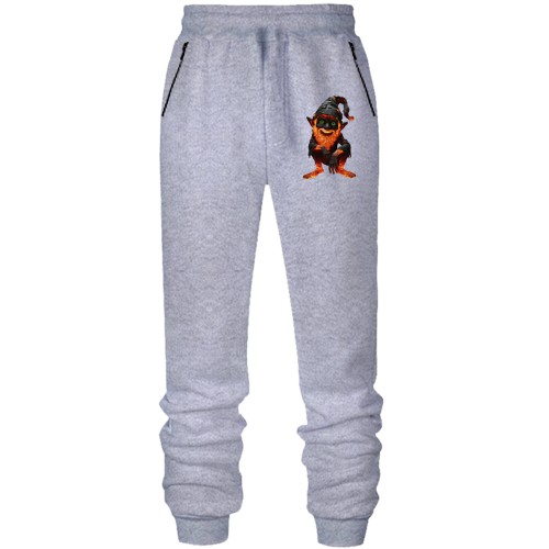 Штани з футера без начісу Пекельний гном