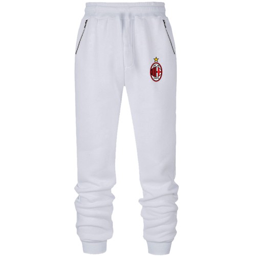 Штани з футера без начісу ФК Мілан