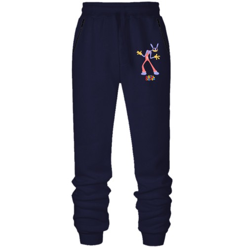 Штани з футера без начісу Дивовижний Цифровий (Джекс)