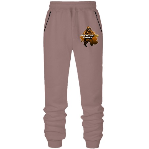 Штани з футера без начісу Counter Strike АРТ