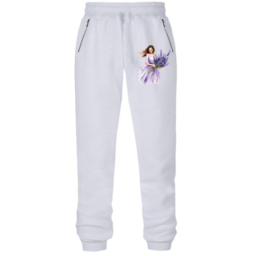 Штани з футера без начісу 