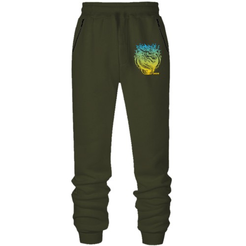 Штани з футера без начісу 