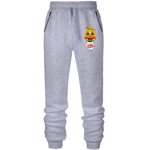 Штани з футера без начісу FNAF Chica