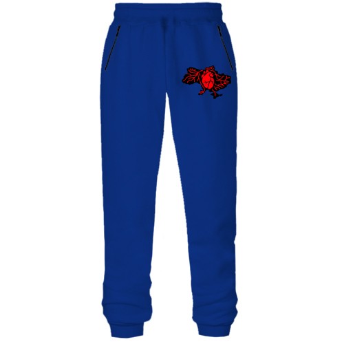 Штани з футера без начісу 