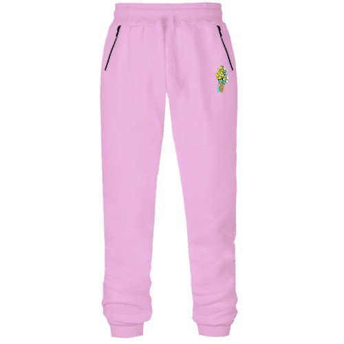 Штани з футера без начісу 