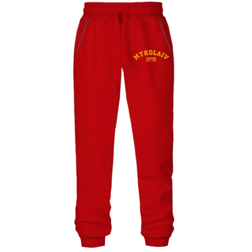 Штани з футера без начісу 