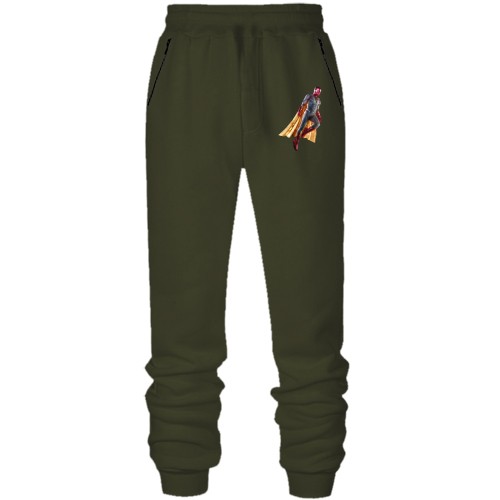 Штани з футера без начісу 