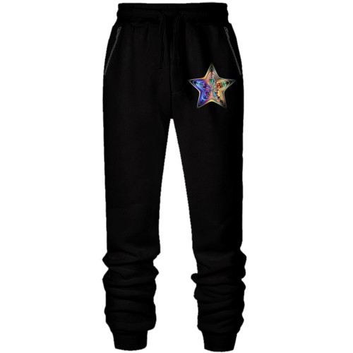 Штани з футера без начісу 