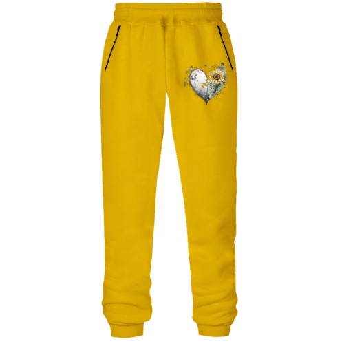 Штани з футера без начісу 