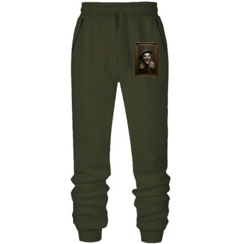 Штани з футера без начісу 