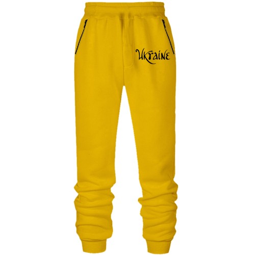 Штаны из футера без начеса 