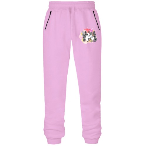 Штани з футера без начісу 