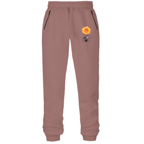 Штани з футера без начісу 