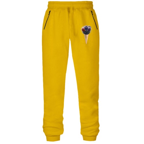 Штани з футера без начісу 