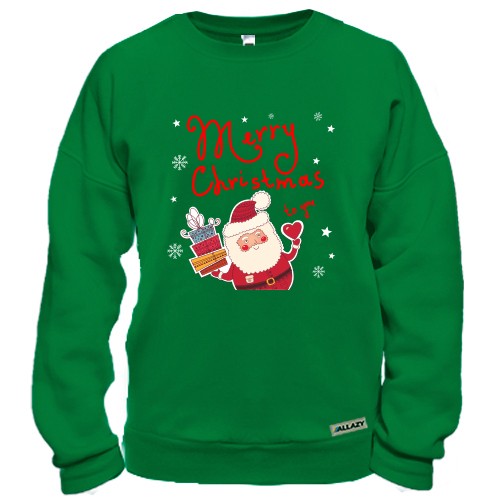 Свитшот Счатливого Рождества Свитшот Счатливого Рождества