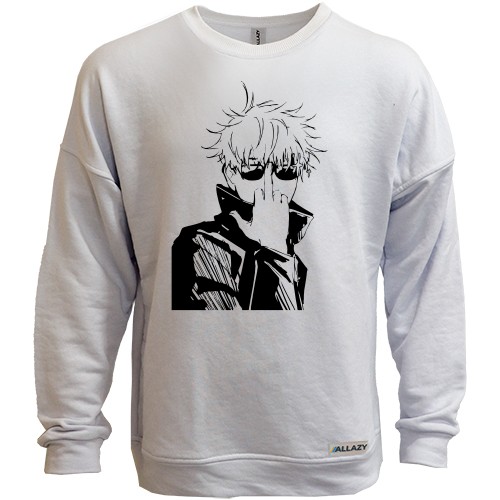 Свитшот без начеса Магическая битва Годжо