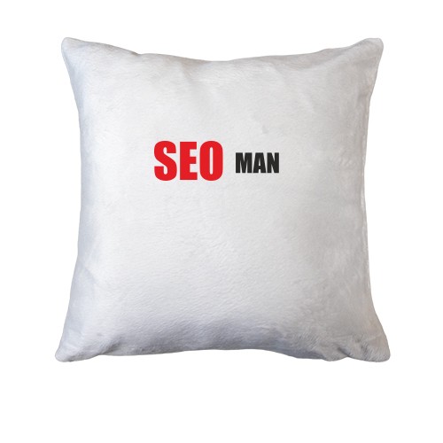 Подушка з написом «SEO MAN»