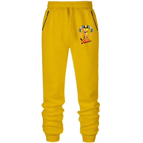 Штаны из футера без начеса 