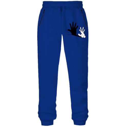 Штани з футера без начісу 