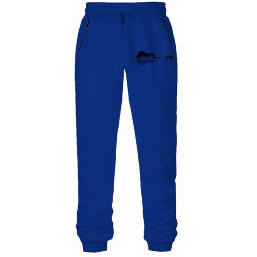 Штаны из футера без начеса 