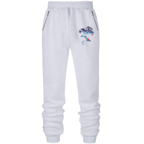 Штаны из футера без начеса 