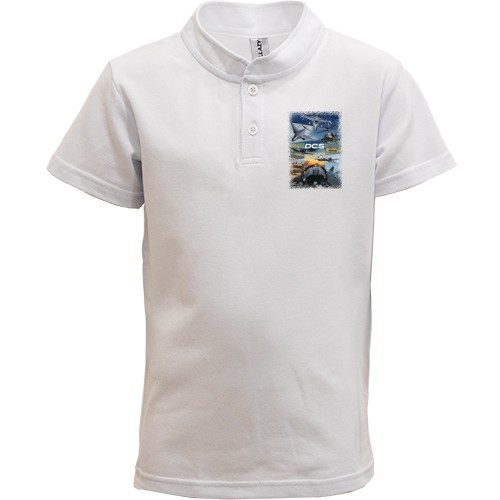 Дитяча футболка поло DCS World