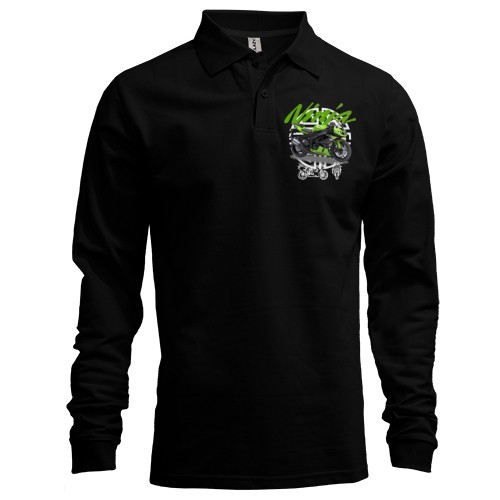 Лонгслив поло Kawasaki Ninja
