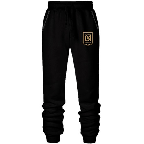 Штаны из футера без начеса ФК Лос-Анджелес