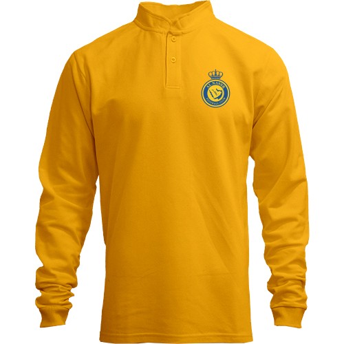 Лонгслів поло зі стійкою ФК Аль-Наср