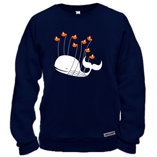 Світшот із китом та пташками Fail Whale з Twitter