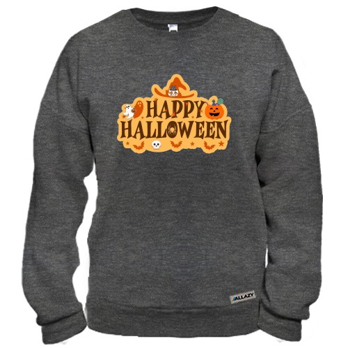 Свитшот Happy Halloween (Вывеска)