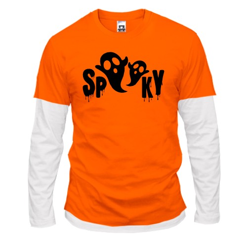 Комбинированный лонгслив Spooky