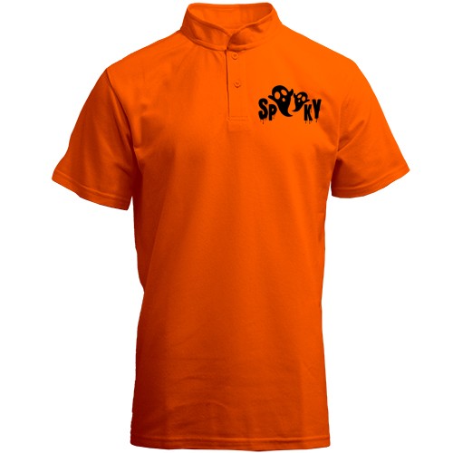 Футболка з коміром стійкою Spooky