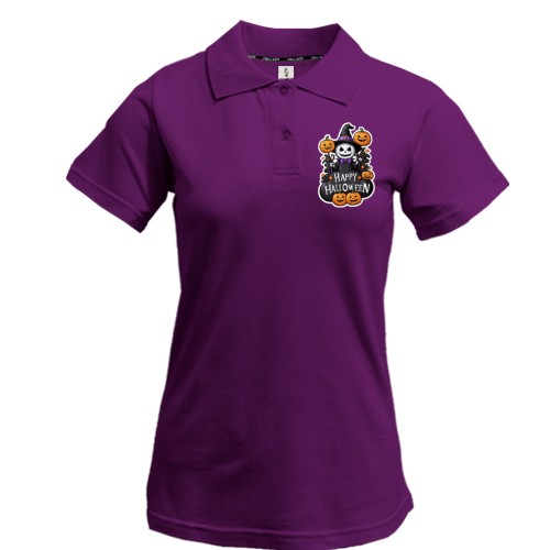 Футболка поло Хэллоуин (2)