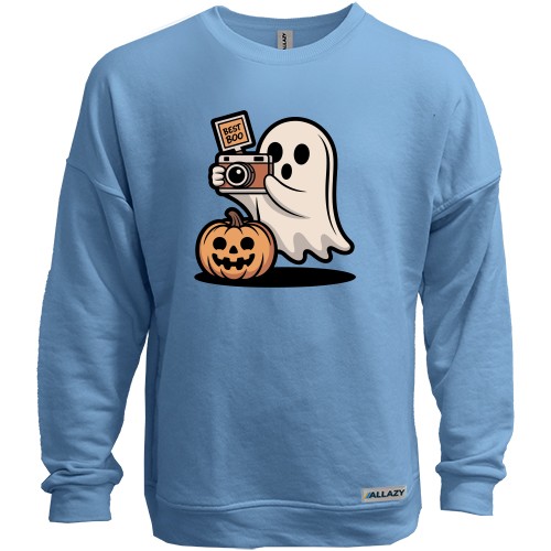 Світшот без начісу Привид з фотоапаратом