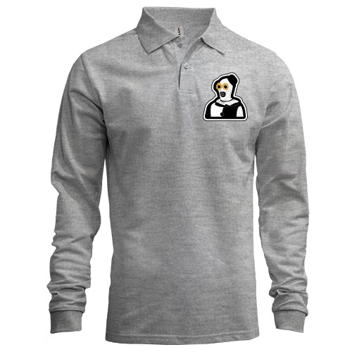 Лонгслив поло Ужасающий