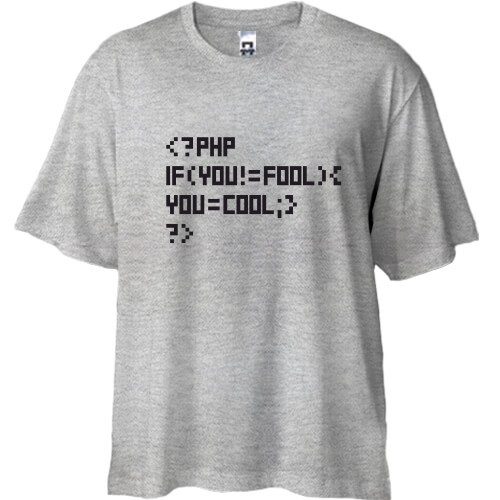 Футболка oversize You Are Cool