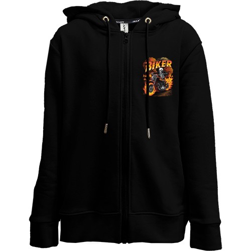 Дитяча худи на блискавці Fire Biker