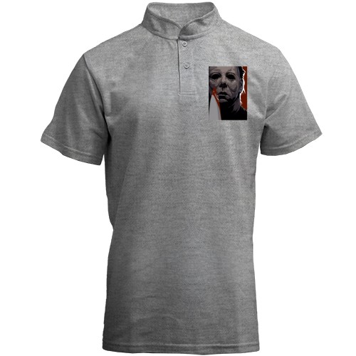 Футболка с воротником стойкой Майкл Майерс