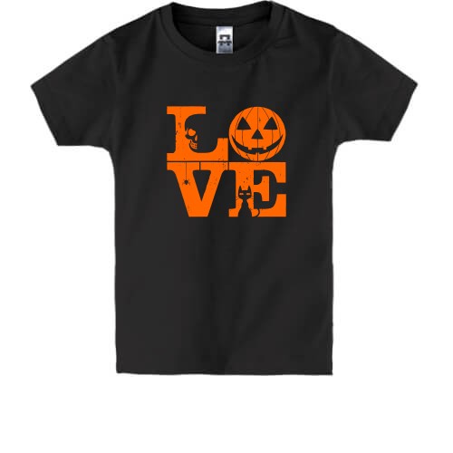 Детская футболка Love Halloween