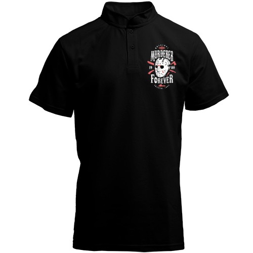 Футболка з коміром стійкою Джейсон Вурхіз