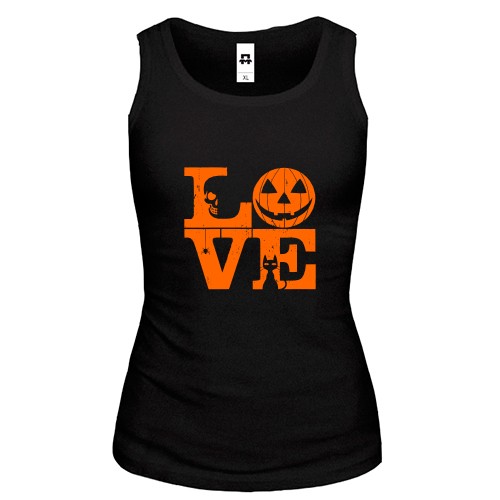 Майка Love Halloween